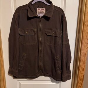 Vintage Duke Haband Men's Brown Jacket Size Large